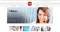 Desktop Screenshot of lvk.com.br