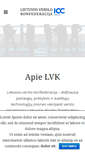 Mobile Screenshot of lvk.lt